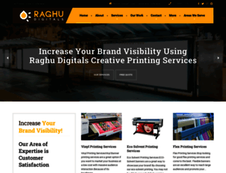 raghudigitals.com screenshot