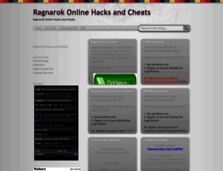ragnarok-cheat.blogspot.com screenshot