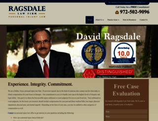 ragsdalefirm.com screenshot