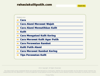rahasiakulitputih.com screenshot