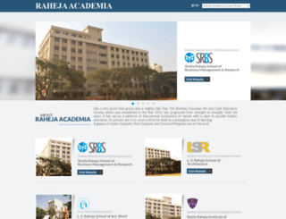 rahejaacademia.com screenshot