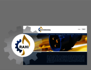 rahi-int.com screenshot