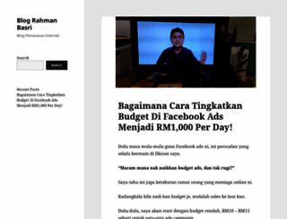 rahmanbasri.com screenshot