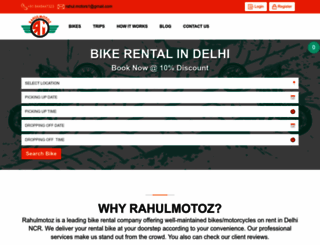 rahulmotoz.com screenshot