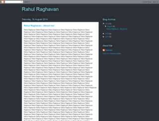 rahulraghavan05.blogspot.com screenshot