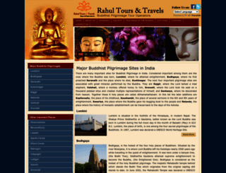 rahultours.com screenshot