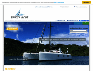 raiatea-yacht.com screenshot