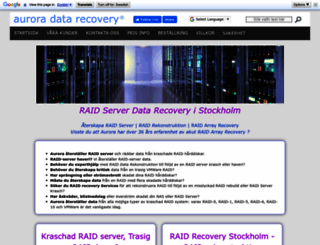 raid-recovery.se screenshot