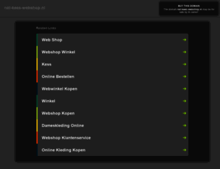 rail-kees-webshop.nl screenshot