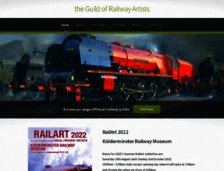 railart.co.uk screenshot