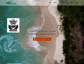 raileibeachclub.com screenshot