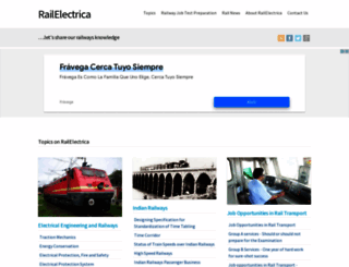 railelectrica.com screenshot