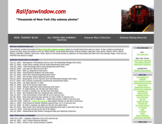 railfanwindow.com screenshot
