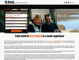 railnewzealand.com screenshot