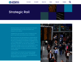 railnorth.org screenshot
