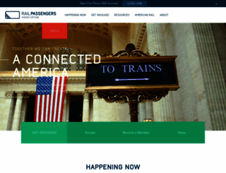 railpassengers.org screenshot