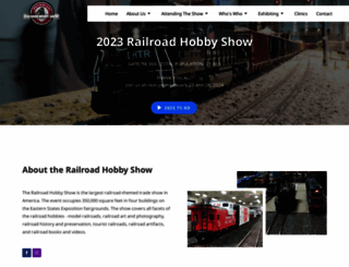 railroadhobbyshow.com screenshot