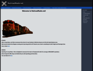 railroadradio.net screenshot