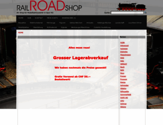 railroadshop.ch screenshot