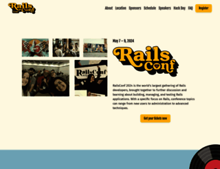 railsconf.com screenshot