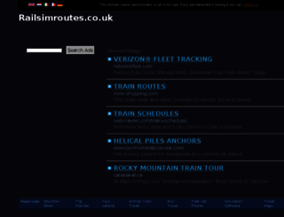 railsimroutes.co.uk screenshot