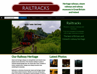 railtracks.uk screenshot