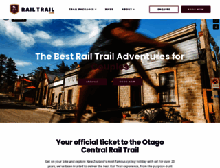 railtrail.co.nz screenshot