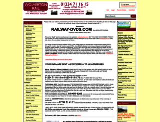 railway-dvds.com screenshot