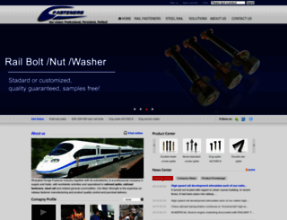 railway-fastener.com screenshot