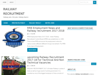 railway-recruitment.in screenshot