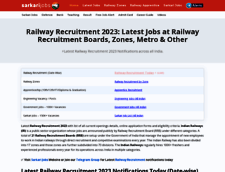 railway.recruitmentalerts.com screenshot