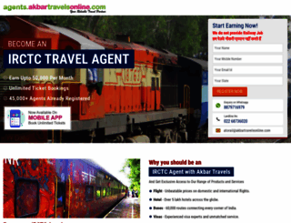 railwayagent.com screenshot