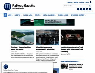 railwaygazette.com screenshot