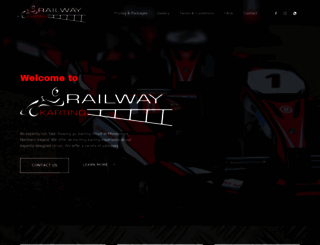 railwaykarting.com screenshot