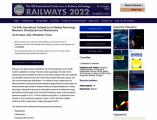 railwaysconference.com screenshot