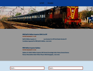 railwaysjob.wordpress.com screenshot