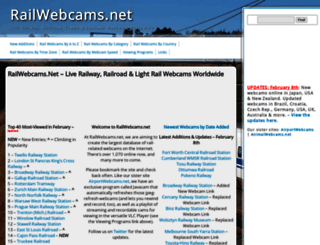railwebcams.net screenshot