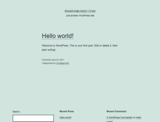 raimonbundo.com screenshot