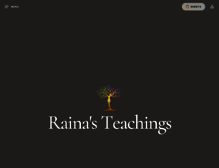 rainateachings.com screenshot