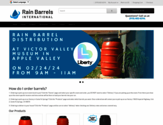 rainbarrelsintl.com screenshot