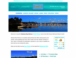 rainbowbaymarina.com screenshot