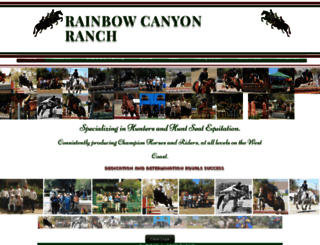 rainbowcanyonranch.com screenshot