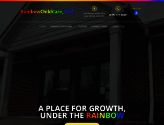 rainbowchildcaretoo.com screenshot