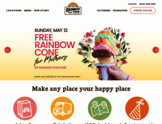 rainbowcone.com screenshot