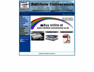 rainbowconversions.co.uk screenshot
