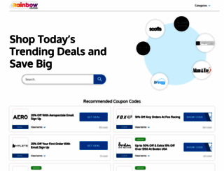 rainbowcoupons.com screenshot