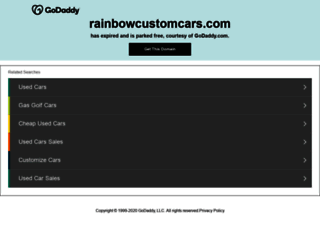 rainbowcustomcars.com screenshot