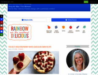 rainbowdelicious.com screenshot