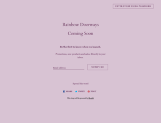 rainbowdoorways.com screenshot