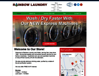rainbowlaundrysj.com screenshot
